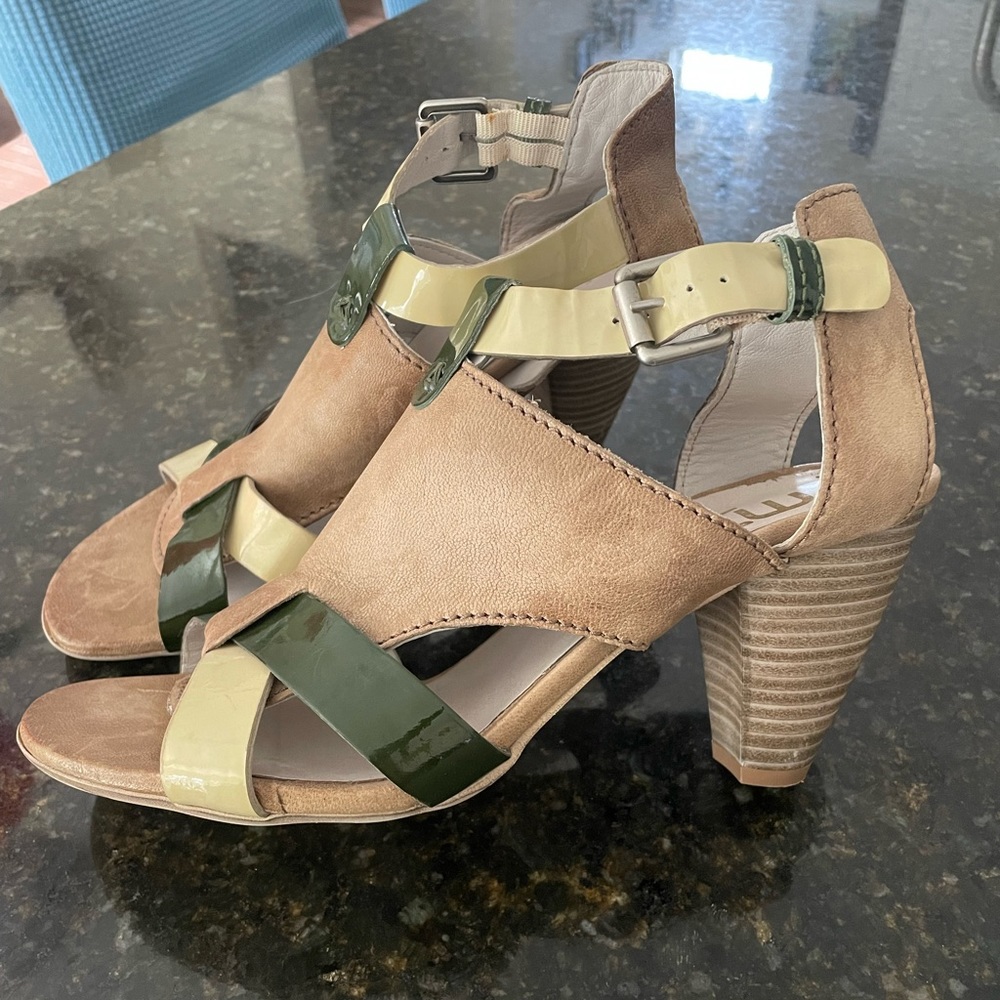 MJUS Leather Heeled Sandals